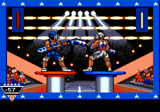 Скриншот игры American Gladiators